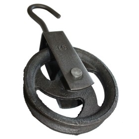 Carrucole in ghisa x pozzi d.180mm