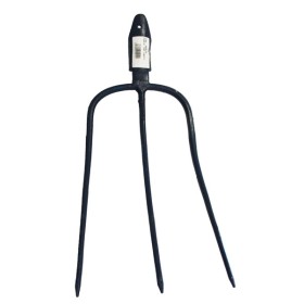 Forca forgiata con codolo 3 denti