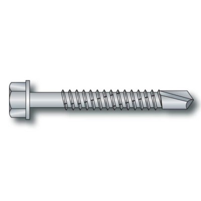 Vite testa esagonale autoperforante zincata 4,8x19 (pz500)