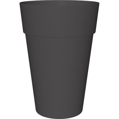 Vaso conico alto icfal40 antracite smoke