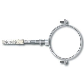 Collare pesante in ac.z.c/dado saldato c/vite e tas.10x50 1-1/4(bs2pz)