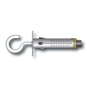 Tassello in acciaio zincato con occhiolo aperto 6x30(pz200)