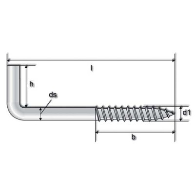 Vite a (l)x legno zin.18x40(pz200)