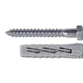 Tassello universale in nylon c/vite testa esagonale mm.14x70 (pz.50)