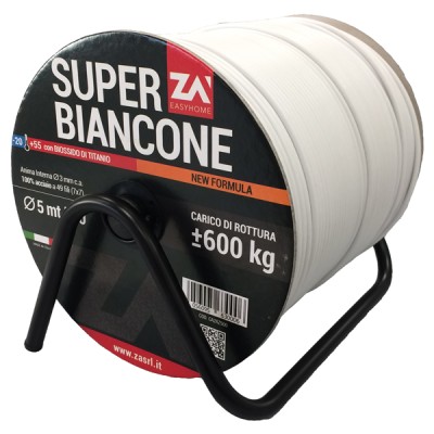 Super biancone mm.5,0 rotolo 500 metri