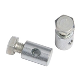 Morsetto zincato 1 vite mm.3,0 (pezzi 4)