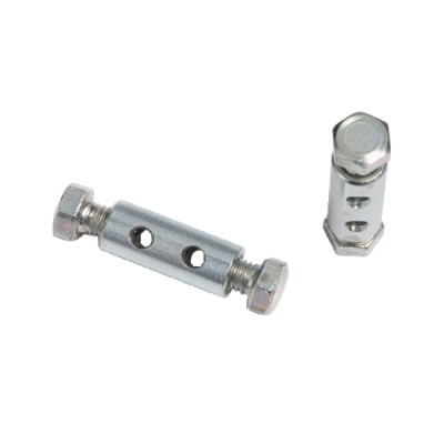 Morsetto zincato 2 viti mm.3,0 (pezzi 4)