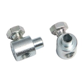 Morsetto zincato 1 vite laterale mm.4,0(pezzi 4)