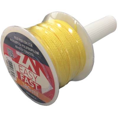 Filo edilizia giallo mm.1,8 metri 100(pezzi 15)