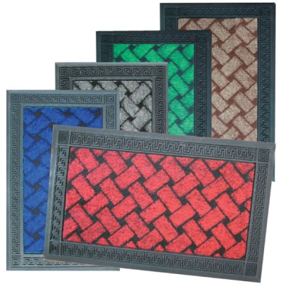 Tappeto Zerbino greca cm.50x80 rettangolare