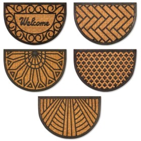 Zerbino cocco e gomma promo6 mezza luna cm 40x60