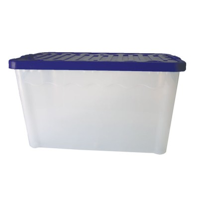 Box superlarge casse portatutto con ruote e coperchi 80x44x45h.arancio