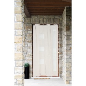 Zanziera a tenda per porte 150x250 bianca