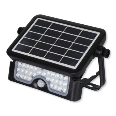 Proiettore led ricarica solare rilevatore movimento 500 lumen mod.Hawk