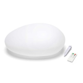 Sasso led RGB ricarica solare diametro cm 40x30x15 modello Solar Stone