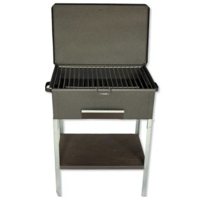 Barbecue azalea con coperchio cm.35x50 con graticola