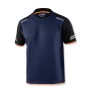 T-shirt Sparco Blu/Arancio TG.L