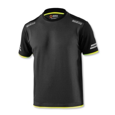 T-shirt Sparco Grigio/Giallo TG.2XL