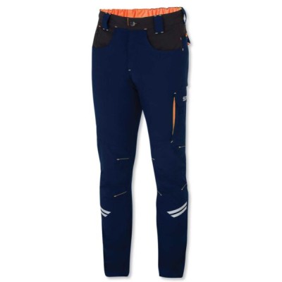 Pantalone Sparco Kansas Blu/Arancio TG.2XL