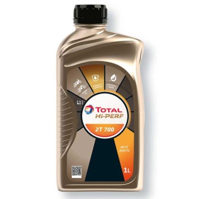 Olio lubrificante total 2t sintetico lt.1