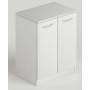Base da 71 in kit bianco frassinato Laundy