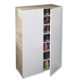 Mobile scarpiera 75x36x101h b.co artik e rov.canadian 6 piani e base