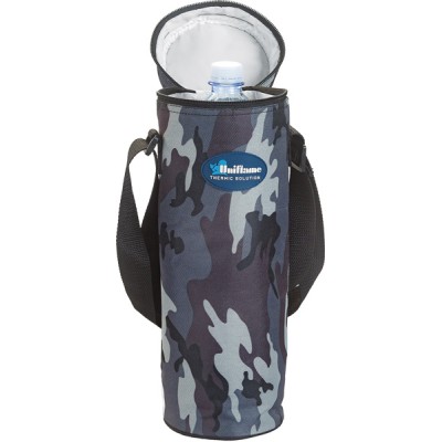 Portabottiglie termico fantasia militare 1,5lt in vari colori