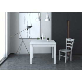 Tavolo allungabile 110x70+40 bianco