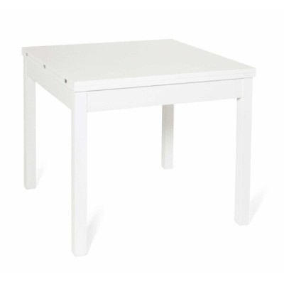 Tavolo apertura a libro 90x90/180 bianco