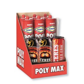 Espositore bostik polymax original cartuccia 425gr+ 3 birre ceres