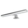 Faretto led per specchi cm 30 ip44 cromo 5w 220-240 50/60hz 4000k