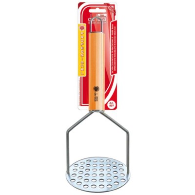 Schiacciapatate inox con fori tradizionali
