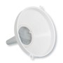 Imbuto pp.con portafiltro d.35 bianco( filtro non compreso )