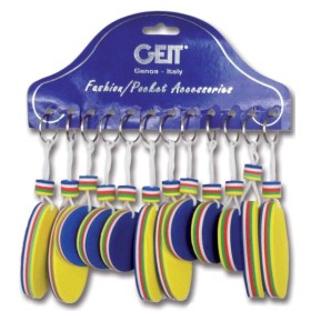 Cartella 12 portachiavi Floating Classic multistrato galleggianti