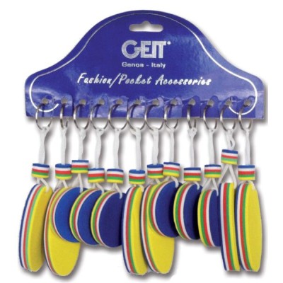 Cartella 12 portachiavi Floating Classic multistrato galleggianti