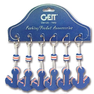 Cartella 6 portachiavi Floating Anchor multistrato galleggianti