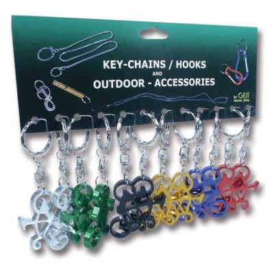 Cartella 12 portachiavi Bike bicicletta assortiti