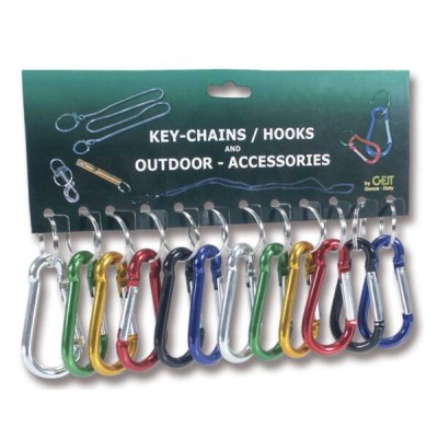 Cartella 12 ganci 7-Shape G Simple misura 6 colori assortiti