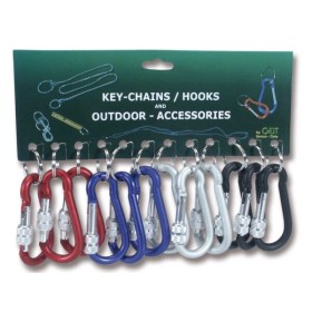 Cartella 12 ganci 8-Shape G Lock misura 8 colori assortiti