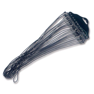 Cartella 12 cordini occhiali Thin colore nero