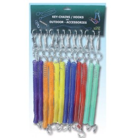 Cartella 12 portachiavi Jumbo Spiral Color colori assortiti