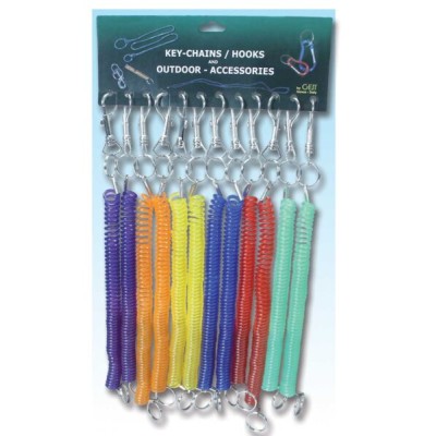 Cartella 12 portachiavi Jumbo Spiral Color colori assortiti