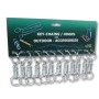 Cartella 12 portachiavi Pull-Apart-Chrome divisibile a pressione