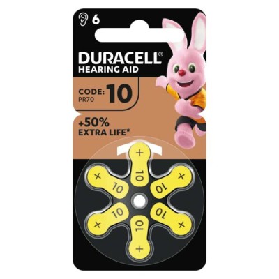 Duracell acustica Easy Tab 10 giallo