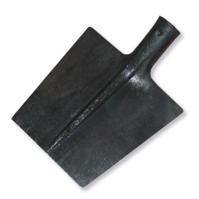 Badile acciaio forgiato punta quadra nero