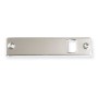 Placca in acciaio inox per avvolgitori cm 18,5