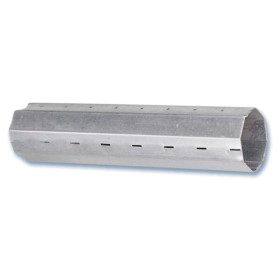 Tubolare ottagonale per tapparelle mt 2 acciaio zincato