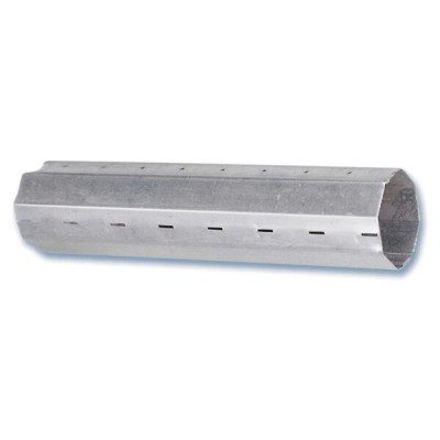 Tubolare ottagonale per tapparelle mt 3 acciaio zincato