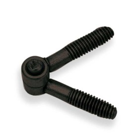 Polisetto in ferro a vite nero 36mm