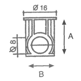 Barilotto zama con bordo 14 zincato completo di grano